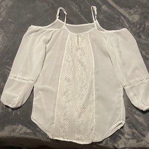 Sheer fashion blouse